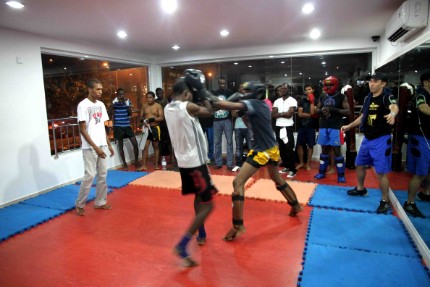Aula de Kickboxing